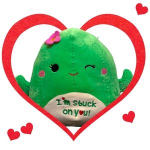 MARITZA 8” CACTUS SQUISHMALLOW VALENTINE 🌵